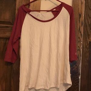 NWT! Lauren James 3/4 length shirt